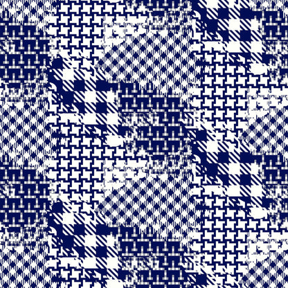 P-576-481-OFFWHITE-NAVY - PRINTED LIVERPOOL 94% POLY 6% SPANDEX