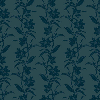 P-603-VELVET-TEAL - PRINTED BURNT-OUT VELVET 68% POLY 24% NYLN 8% SPANDEX