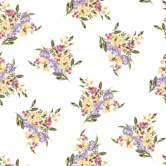 P-61-B-HVY-RSJ-IVORY-YELLOW-LILAC - PRINT RSJ 95% RAYON 5% SPANDEX JERSEY