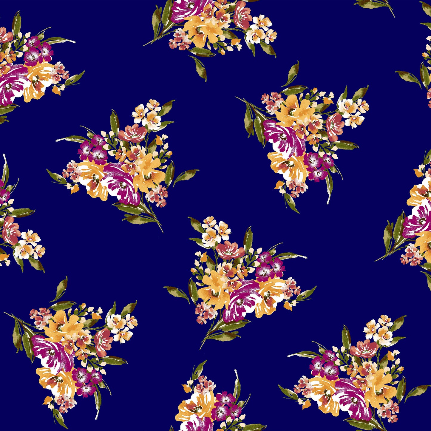 P-61-B-HVY-RSJ-NAVY-MANGO - PRINT RSJ 95% RAYON 5% SPANDEX JERSEY