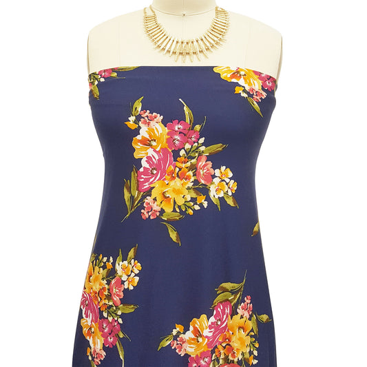 P-61-B-HVY-RSJ-NAVY-MANGO - PRINT RSJ 95% RAYON 5% SPANDEX JERSEY