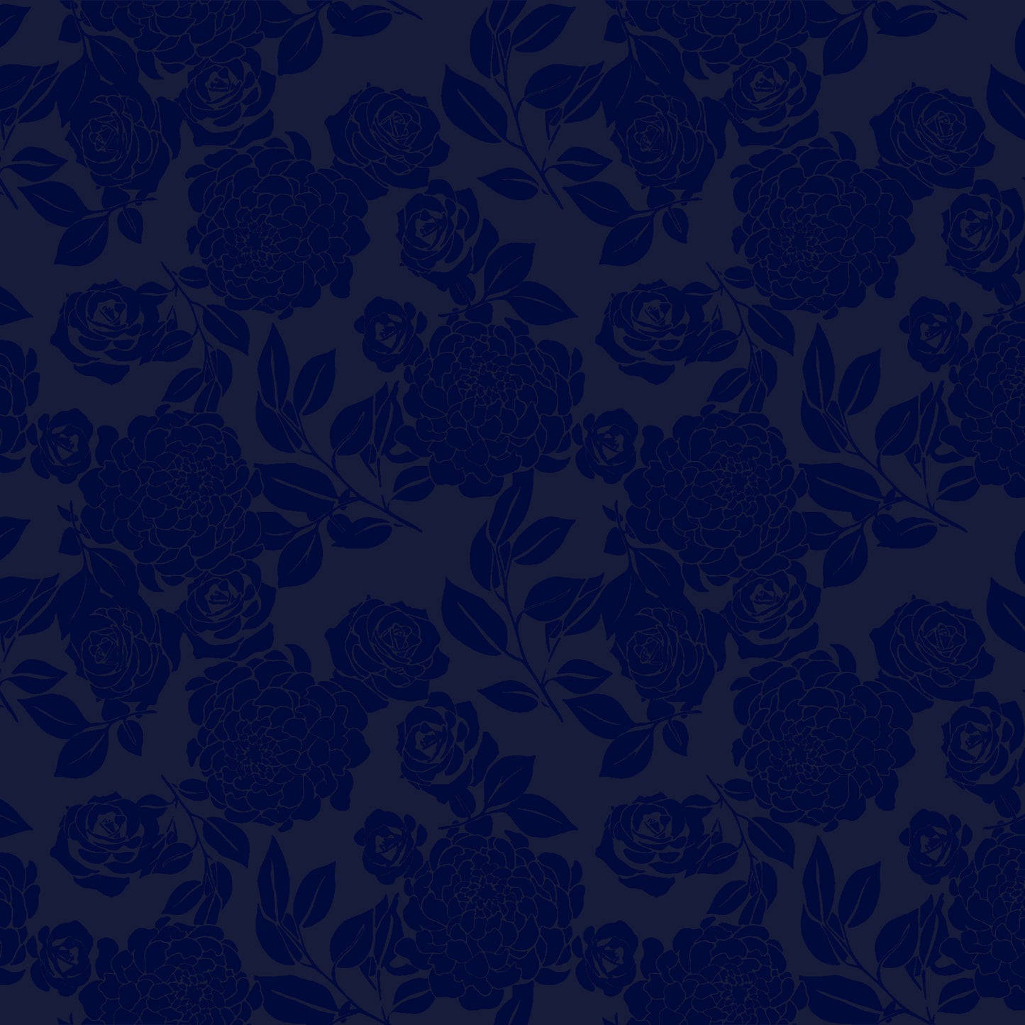 P-613-VELVET-NAVY - PRINTED BURNT-OUT VELVET 68% POLY 24% NYLN 8% SPANDEX