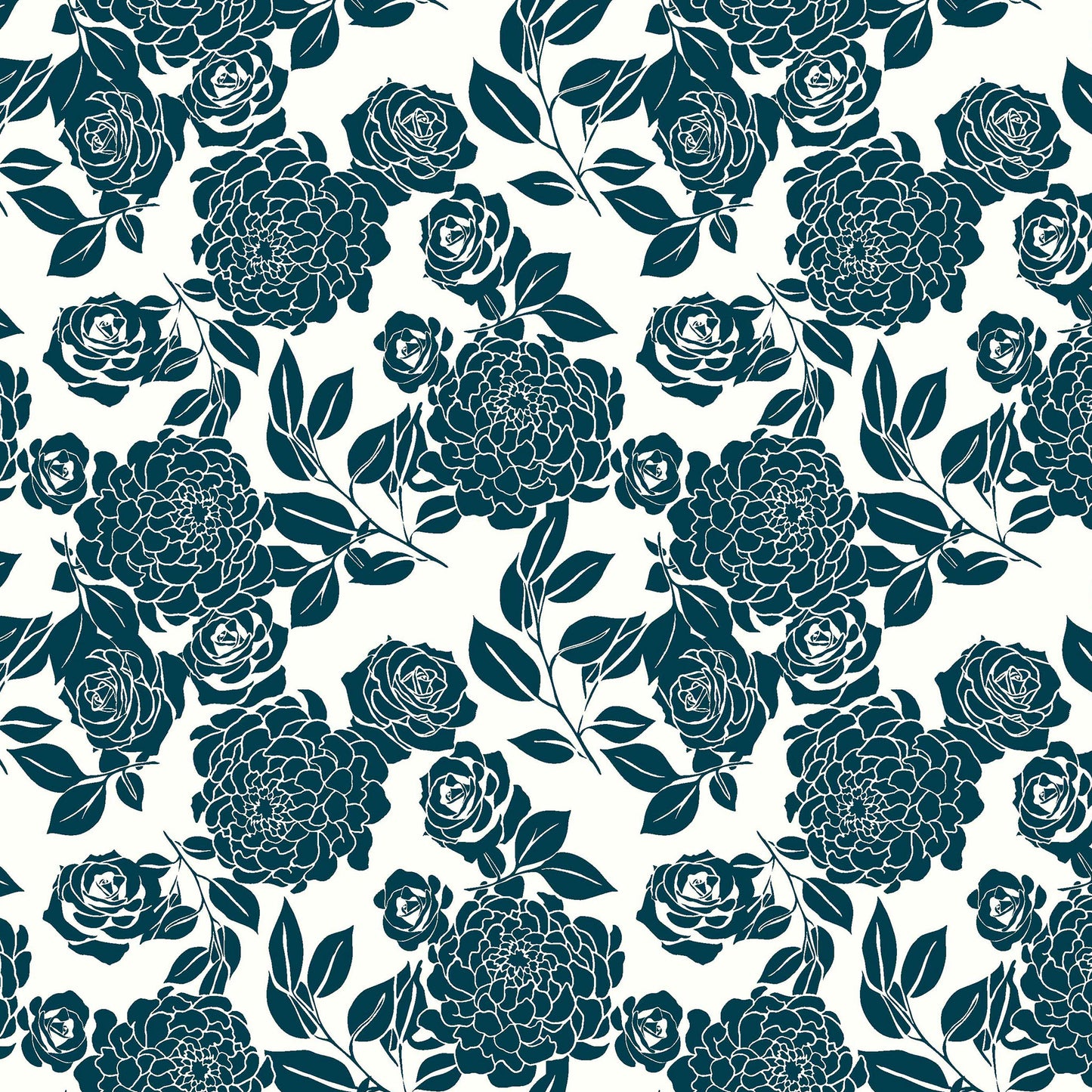 P-613-VELVET-TEAL - PRINTED BURNT-OUT VELVET 68% POLY 24% NYLN 8% SPANDEX