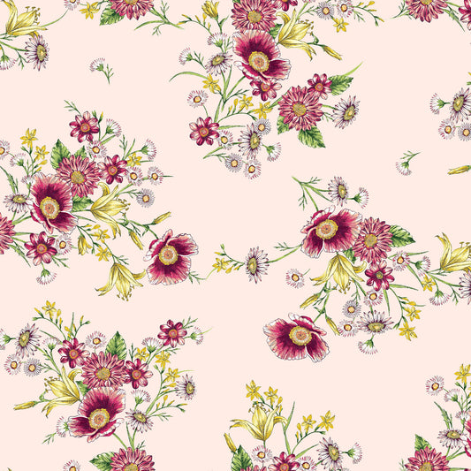 P-620-668-BLUSH-WATERMELON - PRINTED DTY 92% POLY 8% SPANDEX DTY DOUBLE SIDED BRUSH