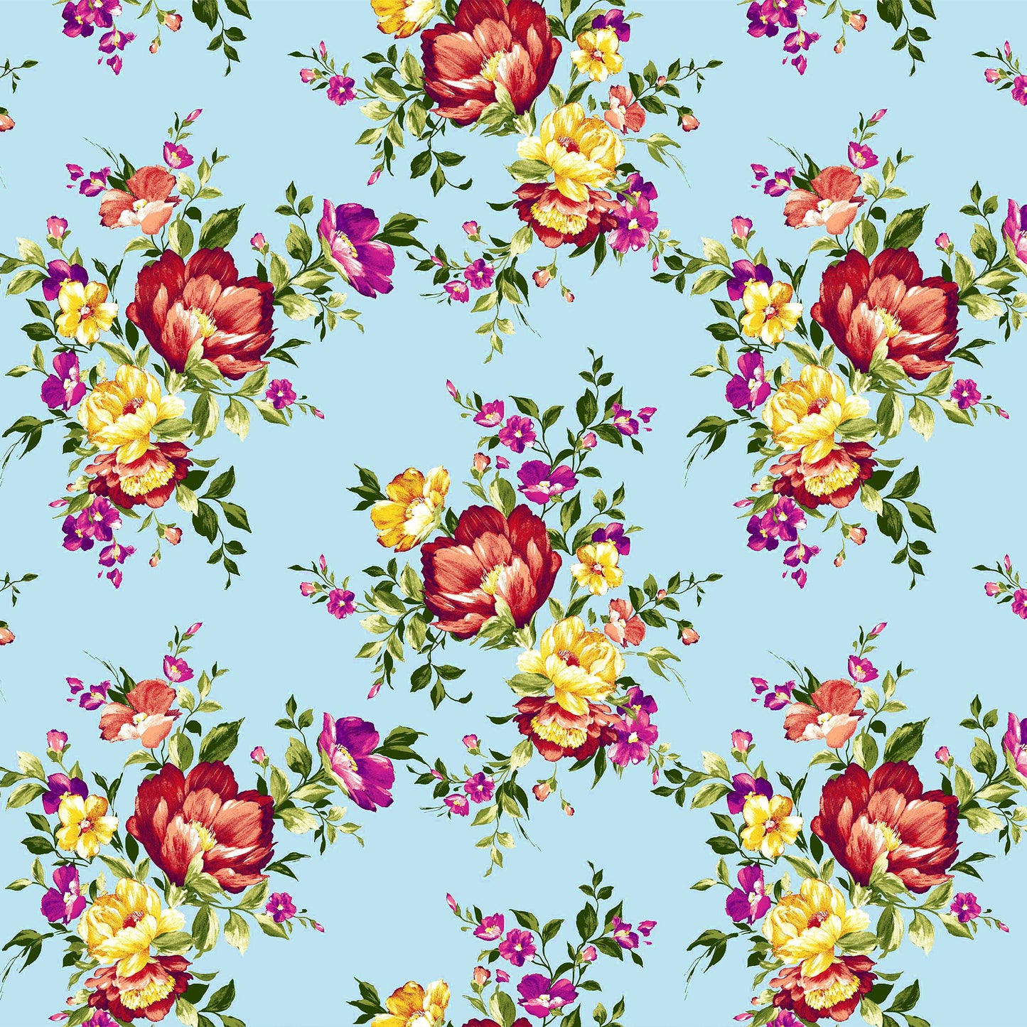 P-630-HVY-RSJ-MINT-PEACH - PRINT RSJ 95% RAYON 5% SPANDEX JERSEY