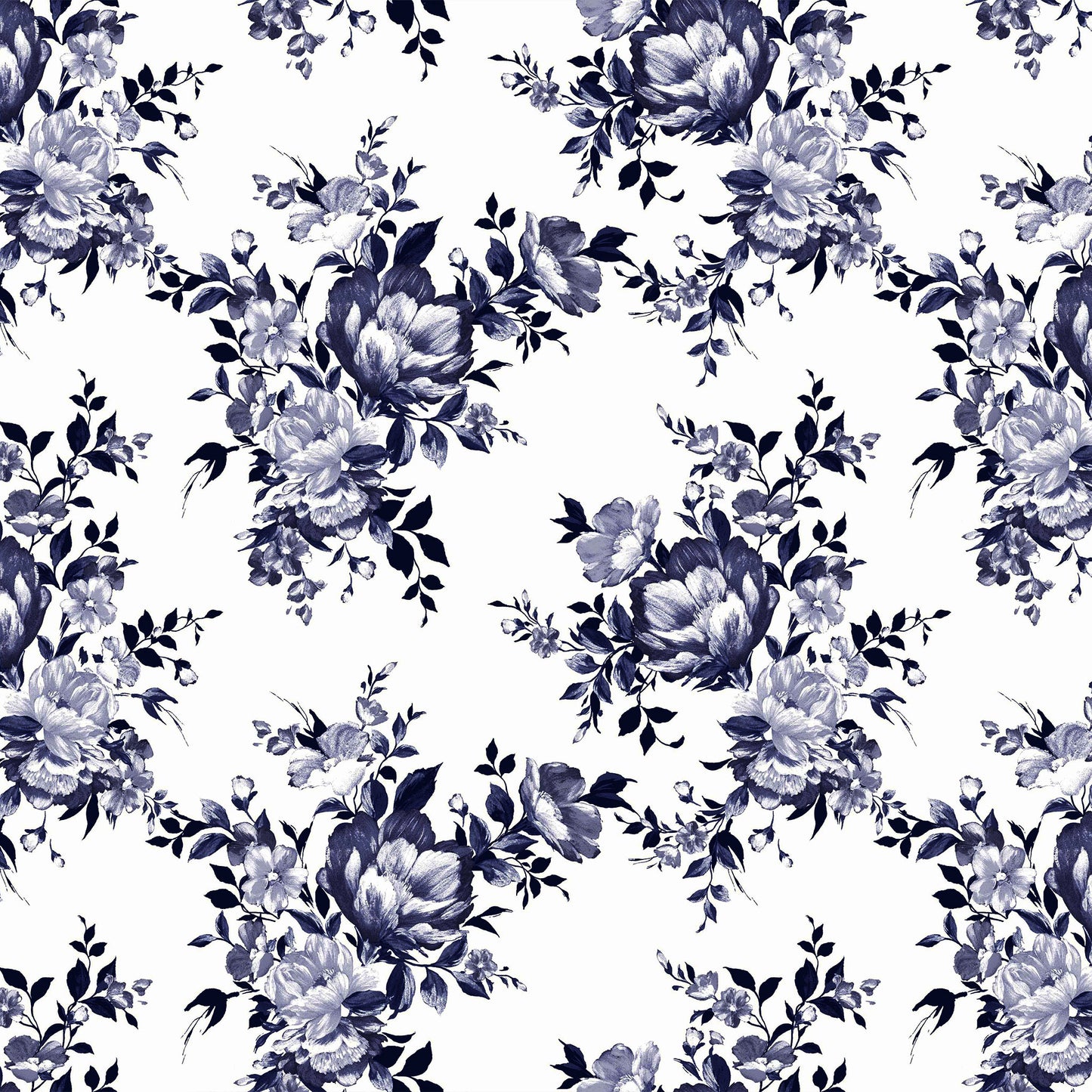 P-632-504-OFFWHITE-DENIM - PRINTED WOOL DOBBY 100% POLYESTER