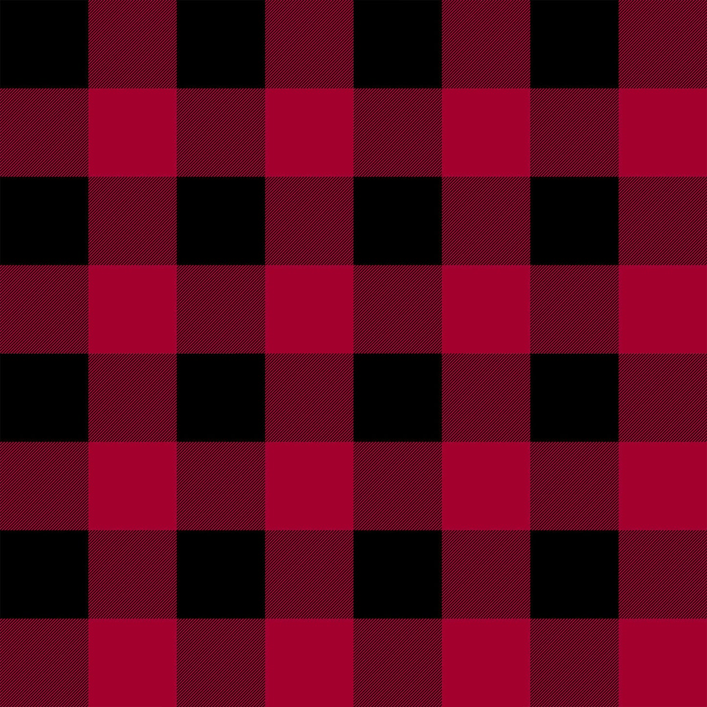 P-676-734-RED-BLACK - PRINTED 100% POLYESTER