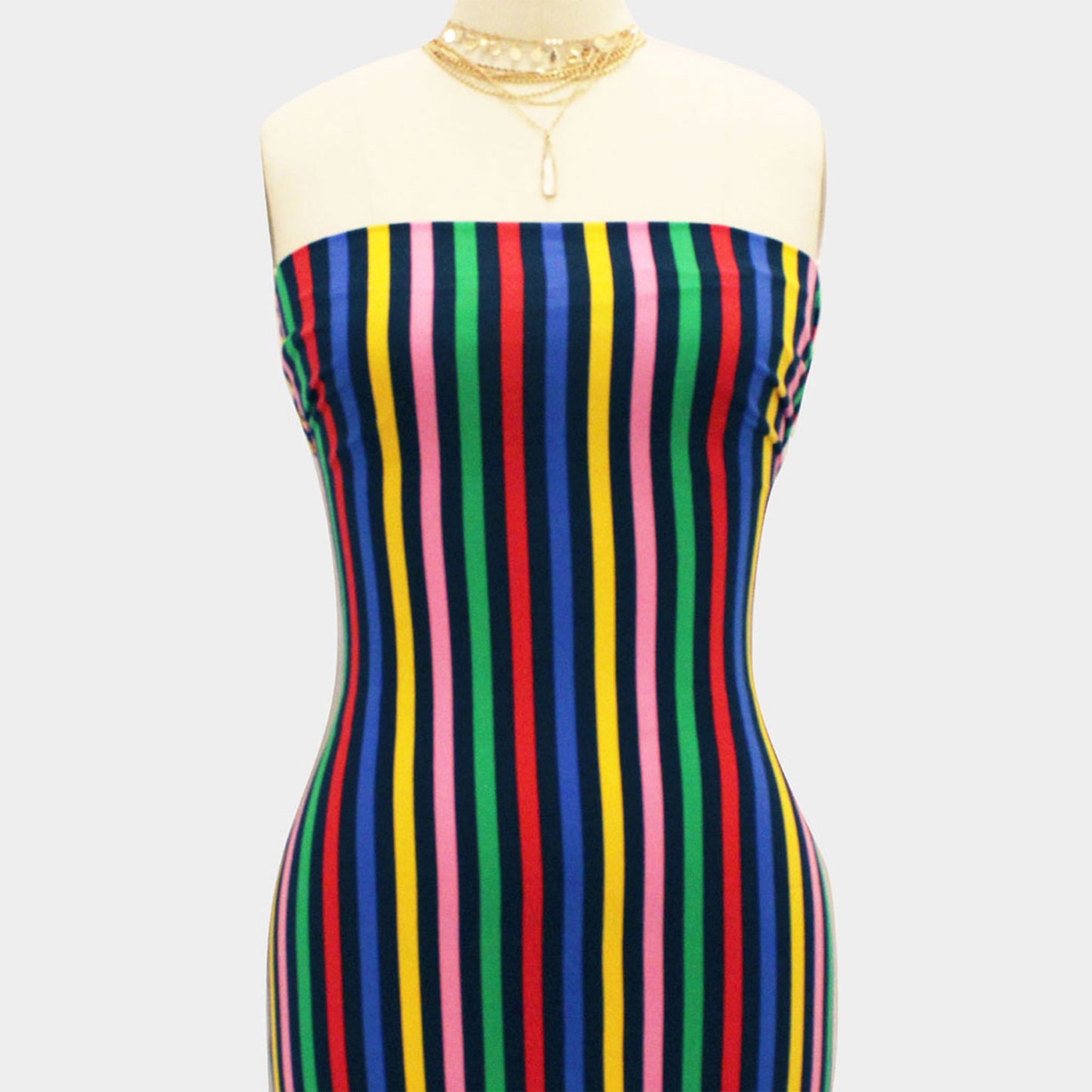 P-685-668-NAVY-PINK - PRINTED DTY 92% POLY 8% SPANDEX DTY DOUBLE SIDED BRUSH