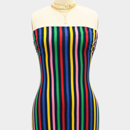 P-685-668-NAVY-PINK - PRINTED DTY 92% POLY 8% SPANDEX DTY DOUBLE SIDED BRUSH