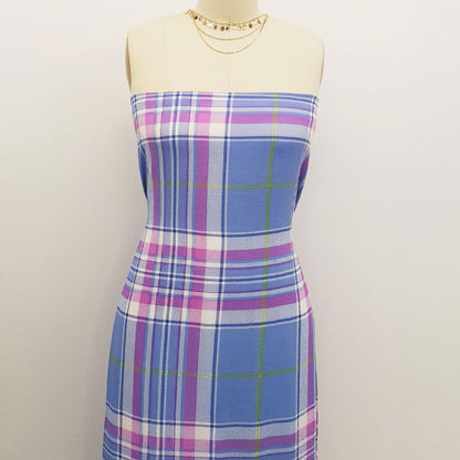 P-692-586-PERI-ORCHID - PRINTED CREPE CHIFFON 97% POLY 3% SPANDEX