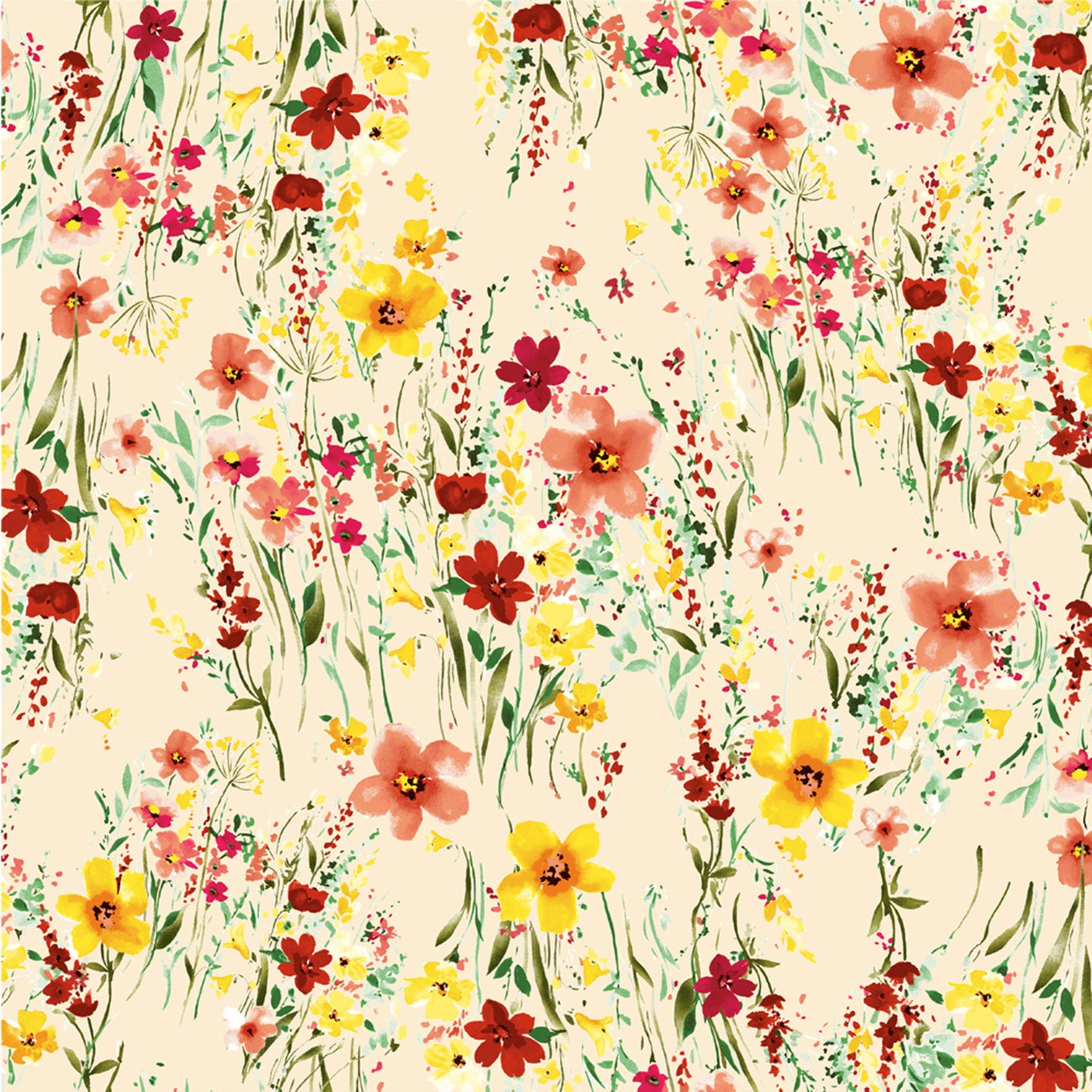 P-695-668-ALMOND-PEACH - PRINTED DTY 92% POLY 8% SPANDEX DTY DOUBLE SIDED BRUSH