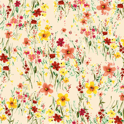 P-695-668-ALMOND-PEACH - PRINTED DTY 92% POLY 8% SPANDEX DTY DOUBLE SIDED BRUSH