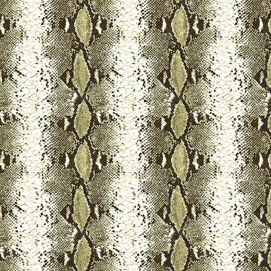P-725-586-OFFWHITE-OLIVE - PRINTED CREPE CHIFFON 97% POLY 3% SPANDEX