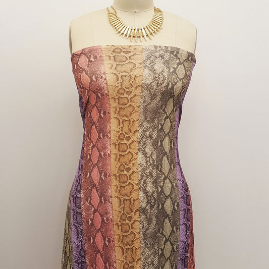 P-727-453-PURPLE-DUSTY-ROSE - PRINTED POLY POWER MESH 92%POLY 8%SPANDEX