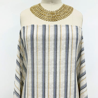 P-756-734-NEUTRAL-NAVY - PRINT WOOL PEACH 100% POLYESTER