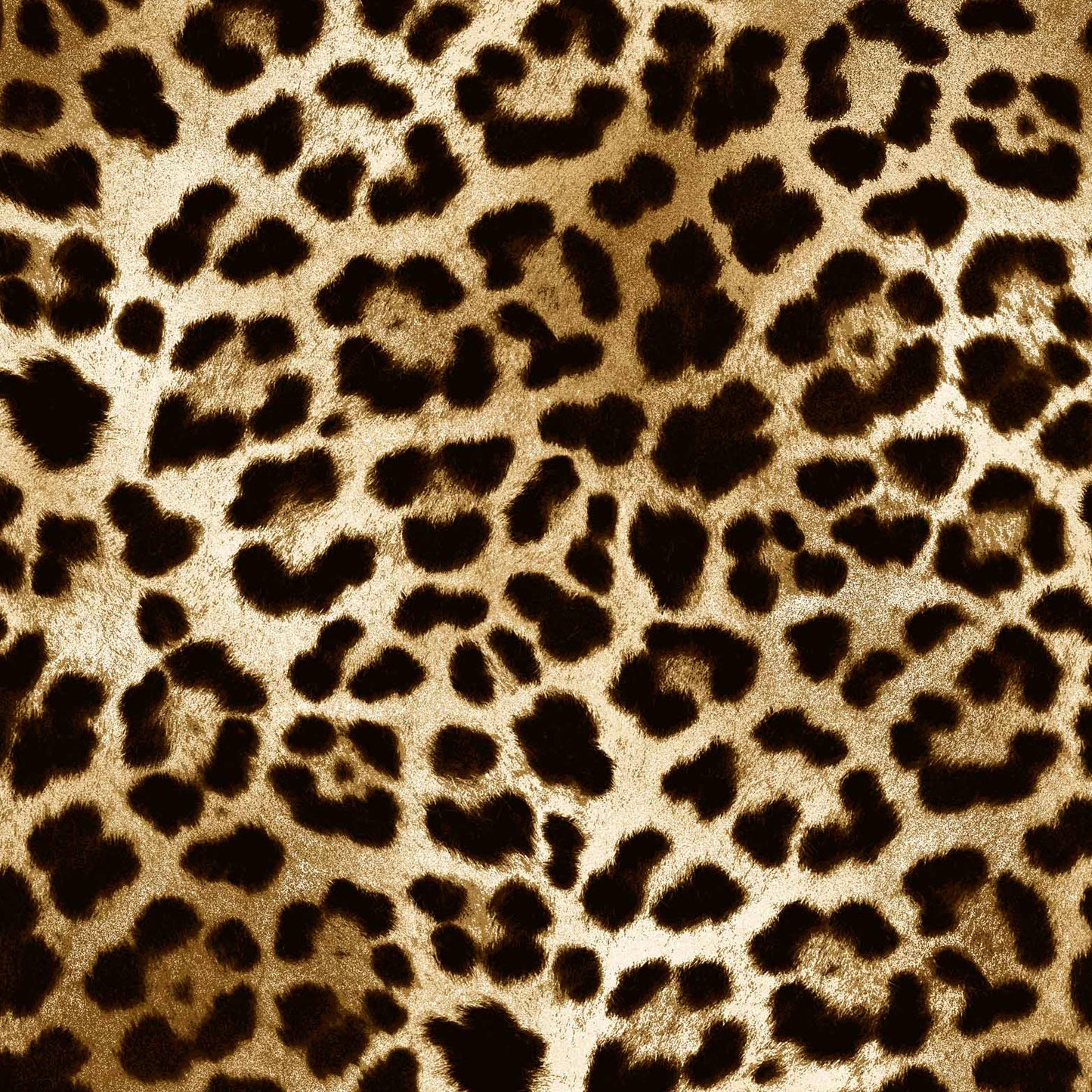 P-801-586-BLACK-GOLDEN-BROWN - PRINTED CREPE CHIFFON 97% POLY 3% SPANDEX