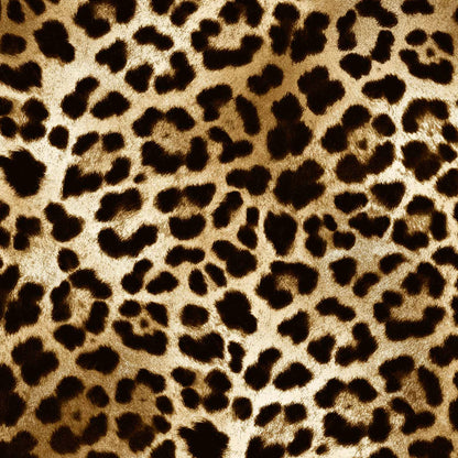 P-801-586-BLACK-GOLDEN-BROWN - PRINTED CREPE CHIFFON 97% POLY 3% SPANDEX