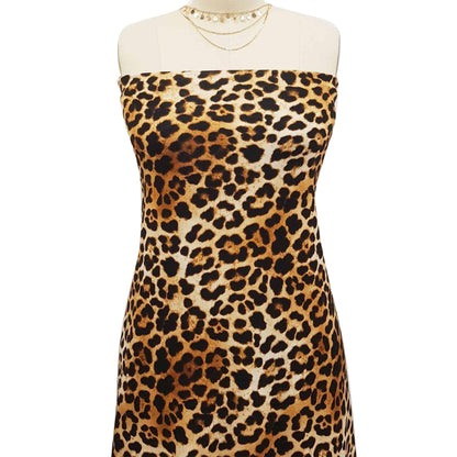 P-801-HVY-RSJ-BLACK-GOLDEN-BROWN - PRINT RSJ 95% RAYON 5% SPANDEX JERSEY