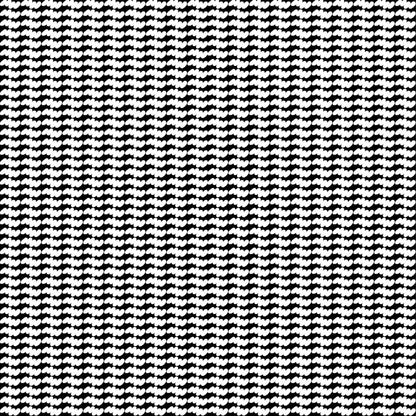 P-878-504-BLACK-OFFWHITE - PRINTED WOOL DOBBY 100% POLYESTER