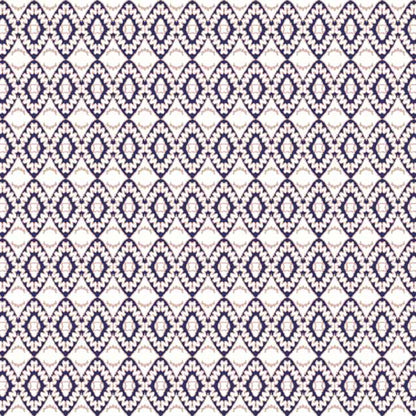 P-885-504-DUSTY-PINK-NAVY - PRINTED WOOL DOBBY 100% POLYESTER