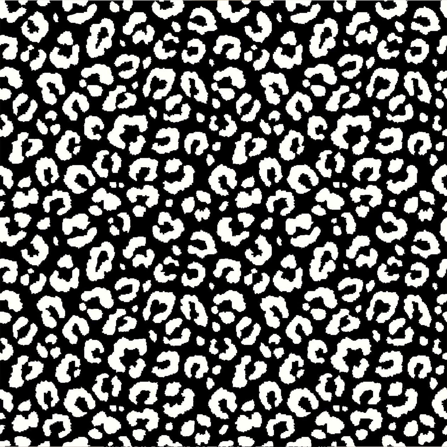 P-902-586-BLACK-OFFWHITE - PRINTED CREPE CHIFFON 97% POLY 3% SPANDEX