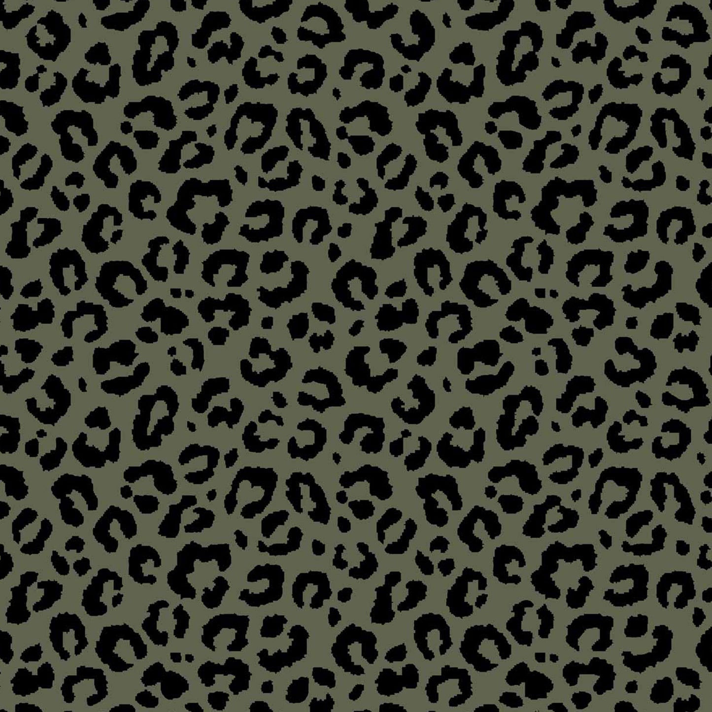 P-902-586-OLIVE-BLACK - PRINTED CREPE CHIFFON 97% POLY 3% SPANDEX