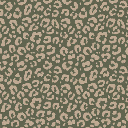 P-902-586-OLIVE-TAUPE - PRINTED CREPE CHIFFON 97% POLY 3% SPANDEX