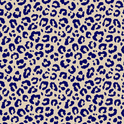 P-902-586-TAN-NAVY - PRINTED CREPE CHIFFON 97% POLY 3% SPANDEX