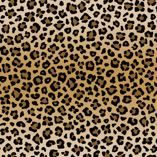 P-910-586-OCHER-BLACK - PRINTED CREPE CHIFFON 97% POLY 3% SPANDEX