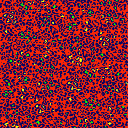 P-912-453-RED-GREEN - PRINTED POLY POWER MESH 92%POLY 8%SPANDEX