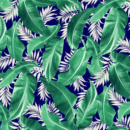 P-918-586-NAVY-GREEN - PRINTED CREPE CHIFFON 97% POLY 3% SPANDEX