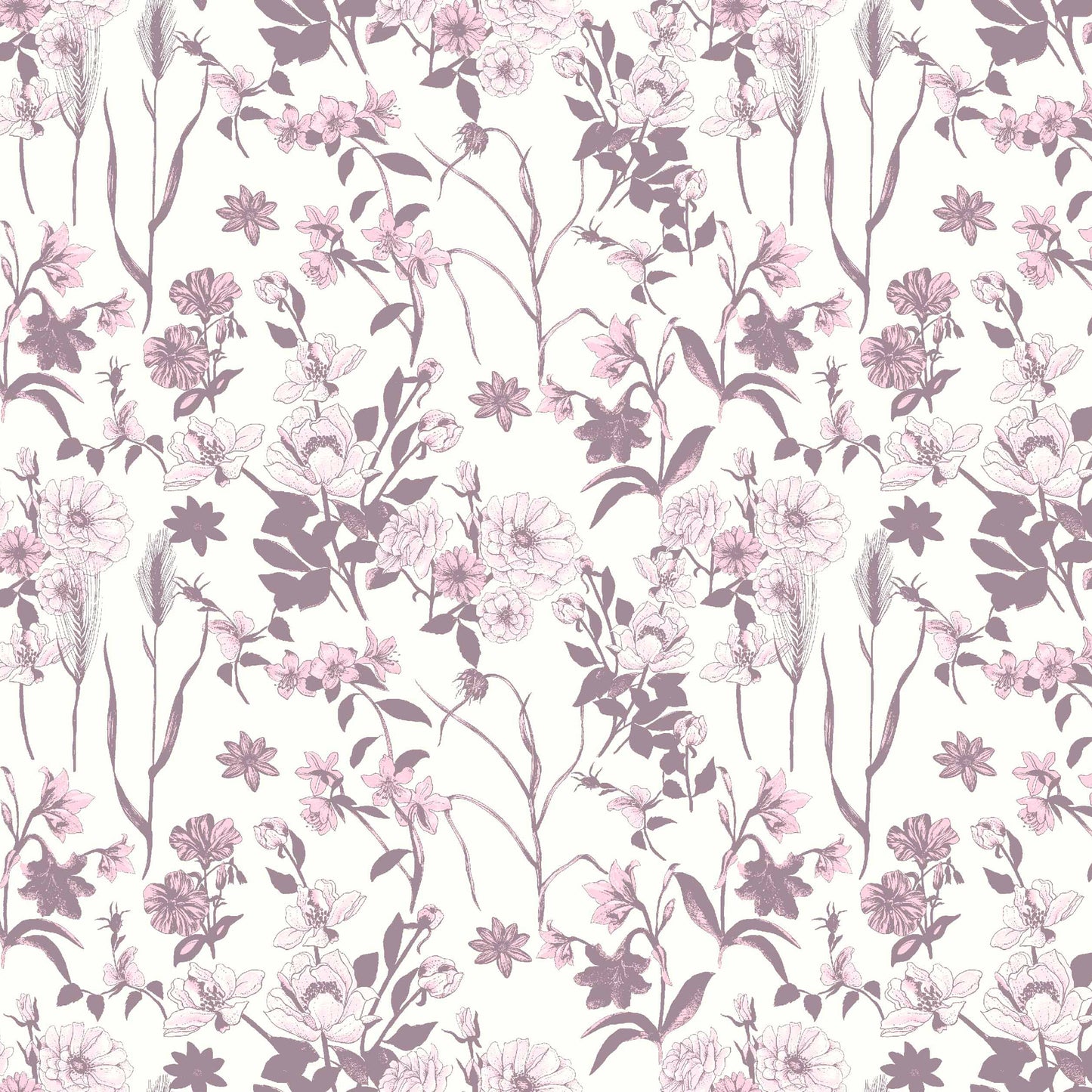 P-93-502-IVORY-BLUSH - PRINTED 100% POLY CHELSEA CHIFFON