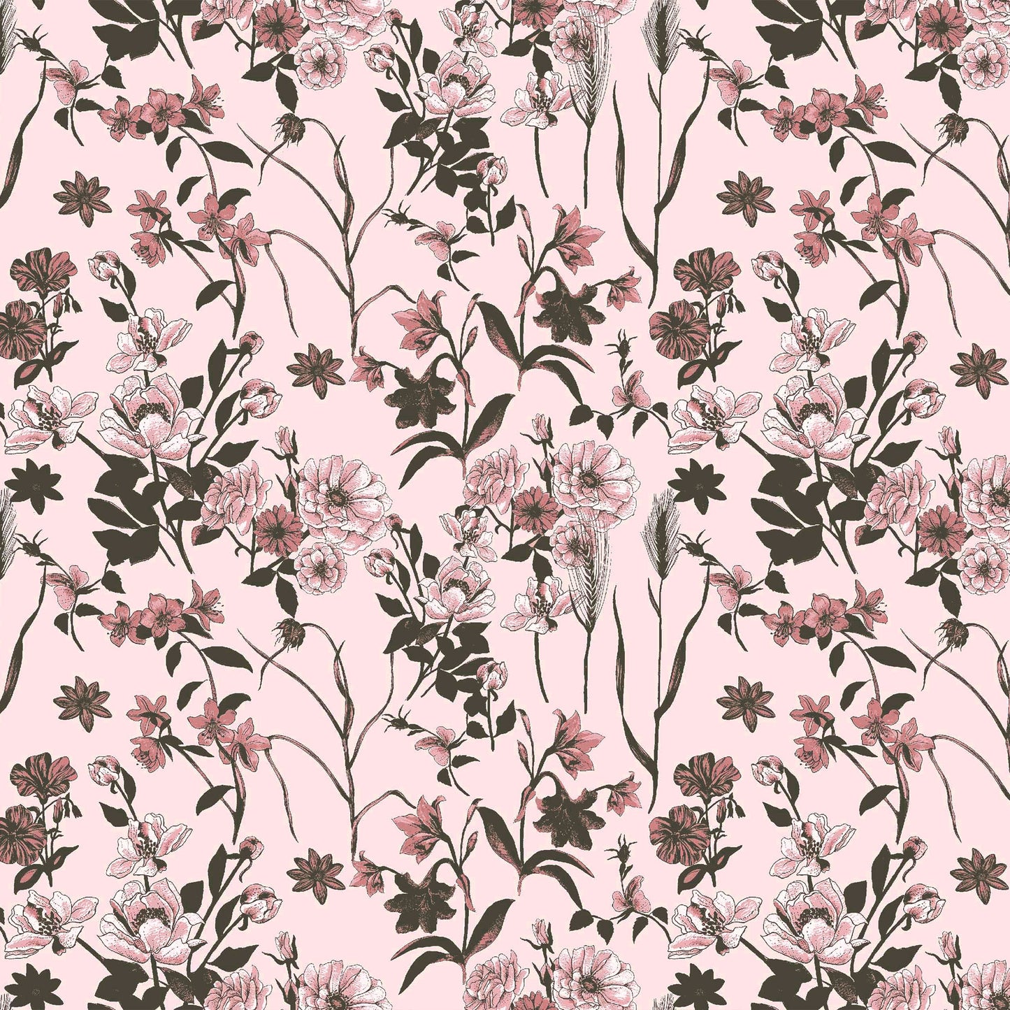 P-93-502-PINK-MAUVE - PRINTED 100% POLY CHELSEA CHIFFON