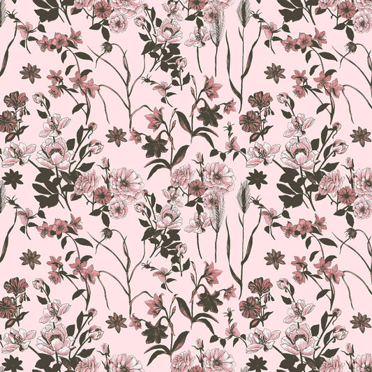 P-93-502-PINK-MAUVE - PRINTED 100% POLY CHELSEA CHIFFON