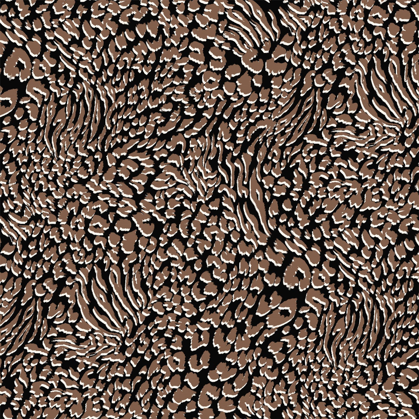 P-966-450-BLACK-TOFFEE - PRINTED ITY 96% POLY 4% SPANDEX