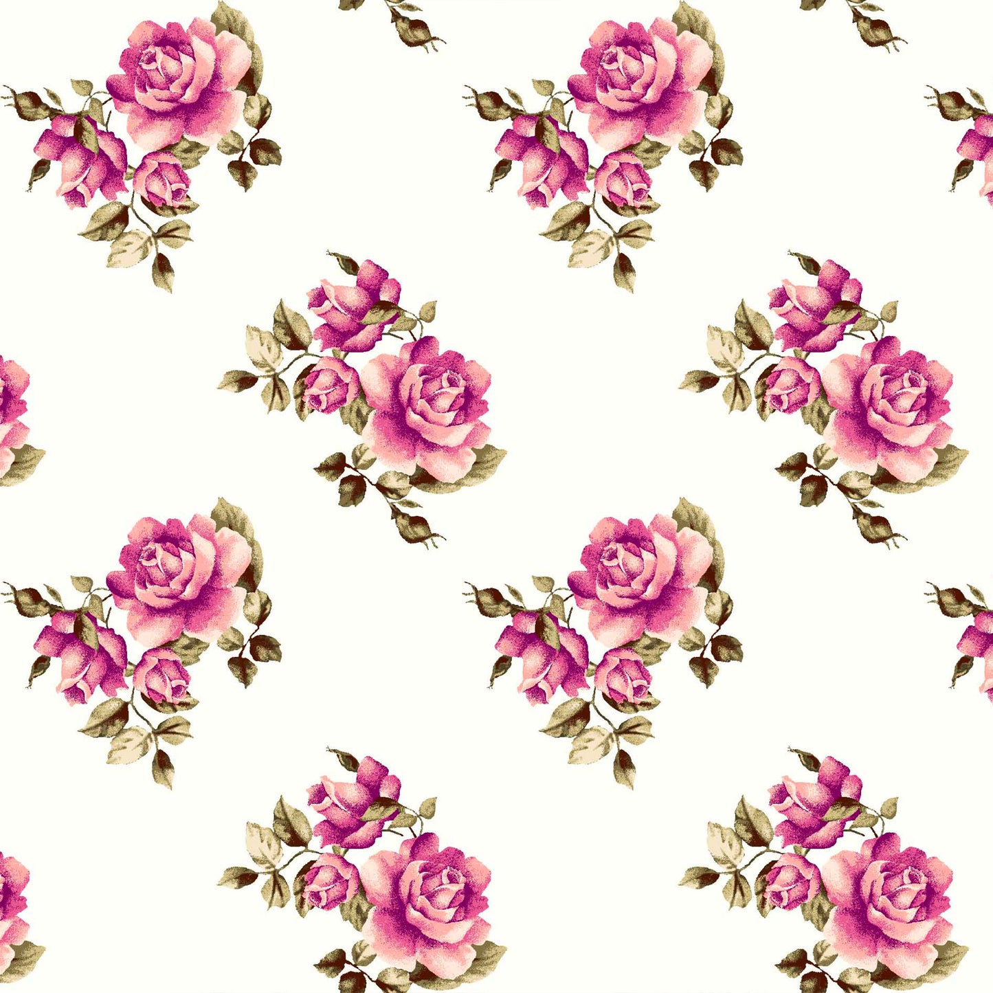 P-98-502-OFFWHITE-PEACH - PRINTED 100% POLY CHELSEA CHIFFON