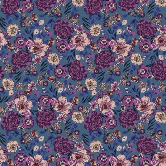 PD-10015-703-DENIMSTEEL-MAG - PRINTED TWIST CREPE 92% POLY 8% SPANDEX