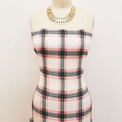 PD-242-D734-OFF-WHITE-CORAL - PRINT WOOL PEACH 100% POLYESTER