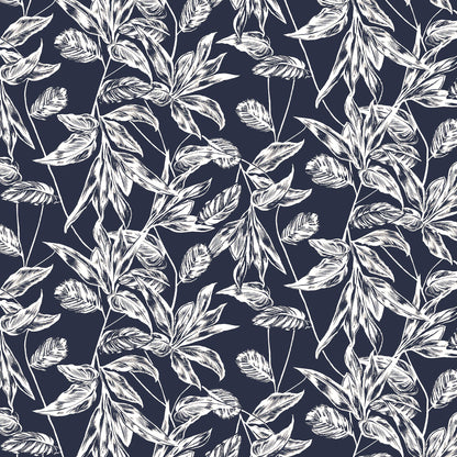 PD-2796-636-DENIM-CREAM - PRINTED CREPON 100% RAYON CREPON