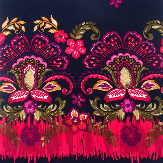 PD-459-730-NAVY-RED - PRINTED DTY 92% POLY 8% SPANDEX NON BRUSH