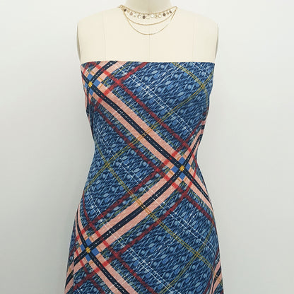 PD-681-586-NAVY-BLUE - PRINTED CREPE CHIFFON 97% POLY 3% SPANDEX