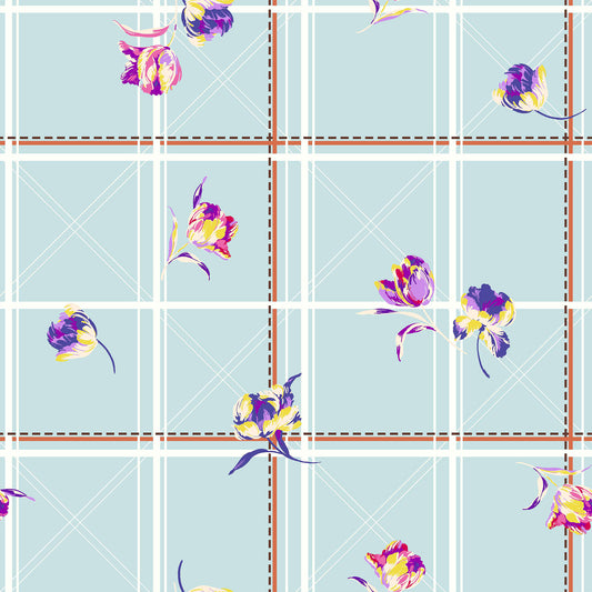 PD-714-668-ANGEL-BLUE-ORCHID - PRINTED DTY 92% POLY 8% SPANDEX DTY DOUBLE SIDED BRUSH