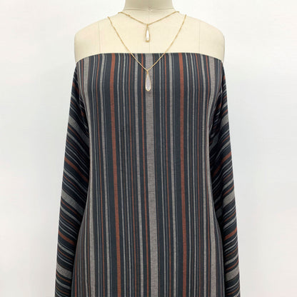 PD-733-734-BLACK-BRICK - PRINT WOOL PEACH 100% POLYESTER