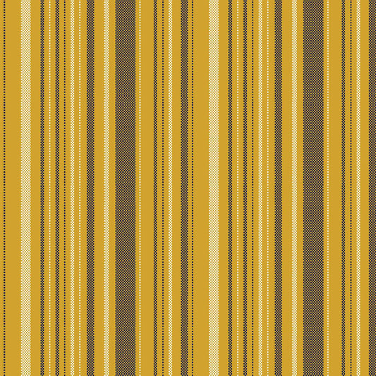 PD-733-734-GOLDEN-MUSTARD-NAVY - PRINT WOOL PEACH 100% POLYESTER
