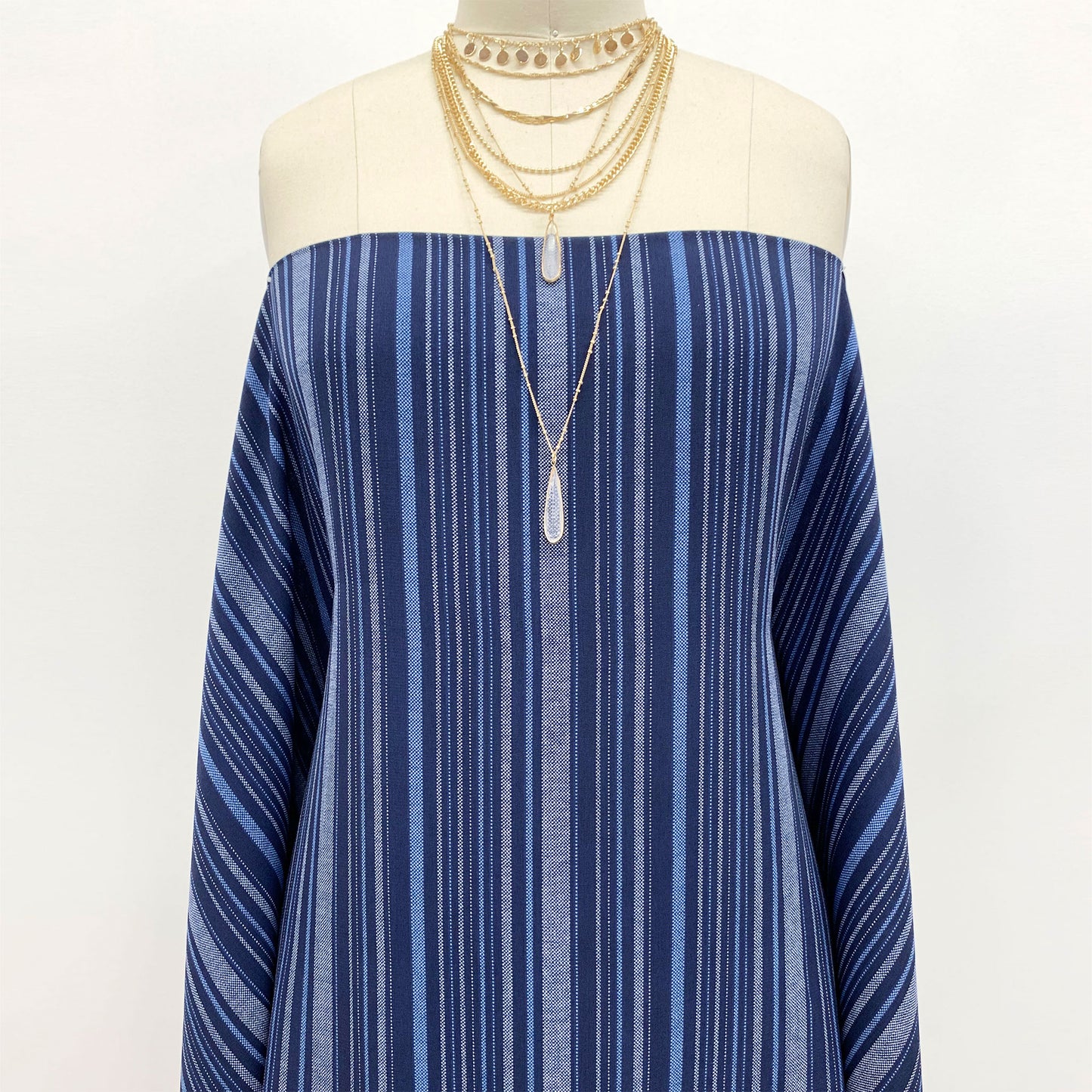 PD-733-734-NAVY-BLUE - PRINT WOOL PEACH 100% POLYESTER