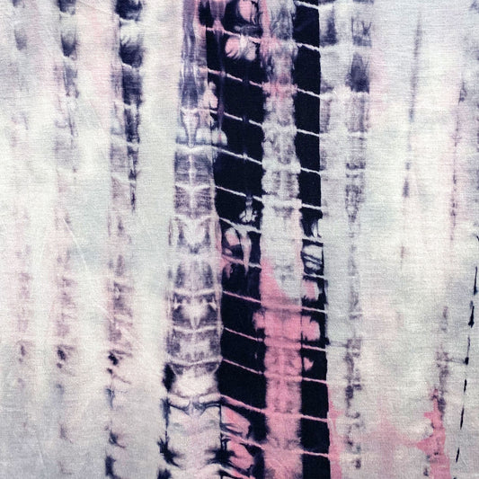 PT-1500-HVY-RSJ-NAVY-PINK - HAND TIE DYE RSJ 95% RAYON 5% SPANDEX JERSEY