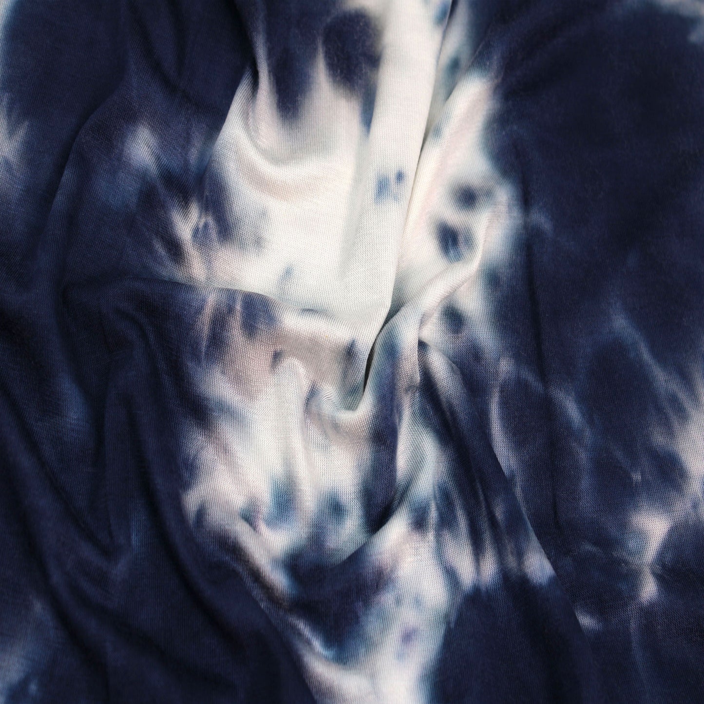 PT-1501-HVY-RSJ-NAVY  - HAND TIE DYE RSJ 95% RAYON 5% SPANDEX JERSEY