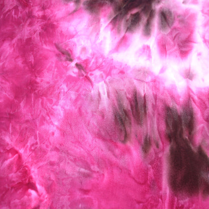 PT-2407-668-CORAL-SANGRIA-CHOCO - HAND TIE DYE 92%POLY 8%SPANDEX DTY DOUBLE SIDED BRUSH