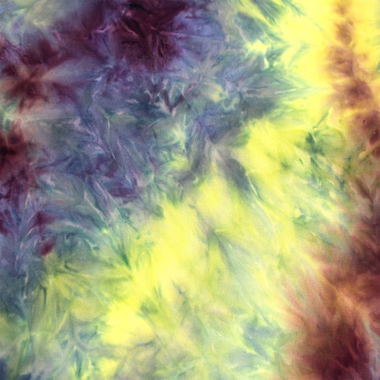 PT-2407-668-YELLOW-DENIM-PLUM - HAND TIE DYE 92%POLY 8%SPANDEX DTY DOUBLE SIDED BRUSH