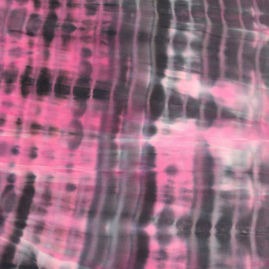 PT-2408-668-FUCHSIA-CHARCOAL - HAND TIE DYE 92%POLY 8%SPANDEX DTY DOUBLE SIDED BRUSH